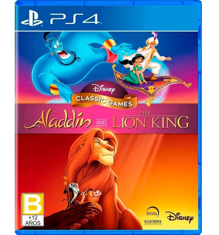 The Disney Collection Aladdin and The Lion King PS4