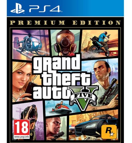 GTA V PREMIUM EDITION PS4