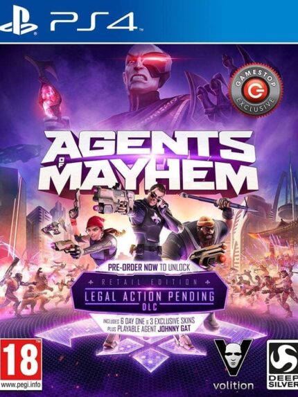 AGENTS MAYHEM PS4