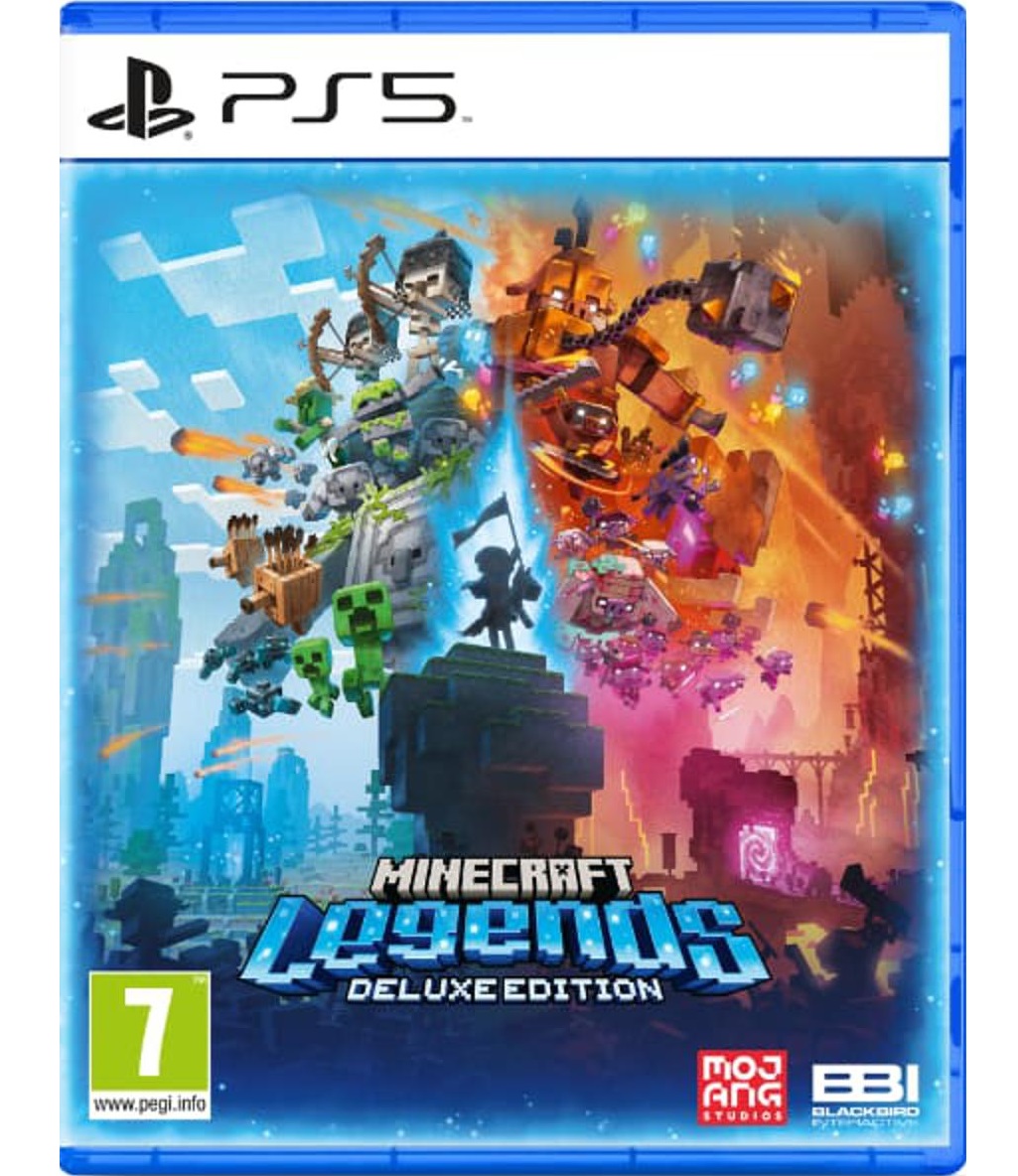 MINECRAFT LEGENDS DELUXE EDITION PS5 MINECRAFT LEGENDS DELUXE EDITION PS5