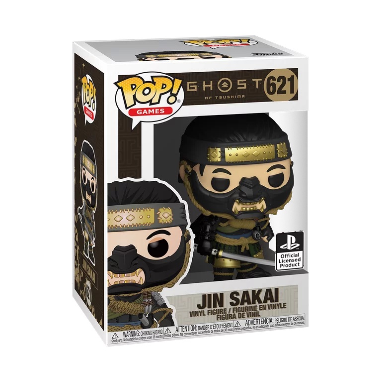 JIN SAKAI GHOST OF TSUSHIMA FUNKO POP JIN SAKAI GHOST OF TSUSHIMA FUNKO POP