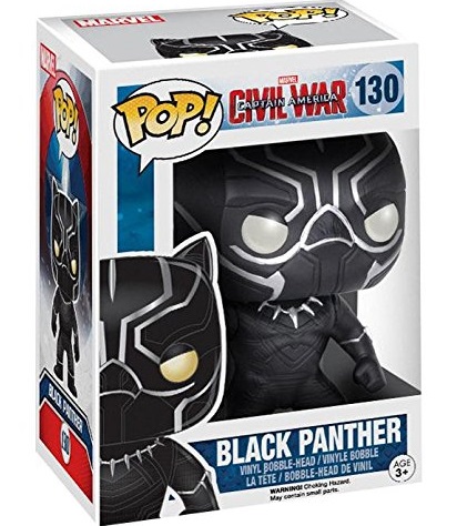 CIVIL WAR BLACK PANTHER FUNKO POP