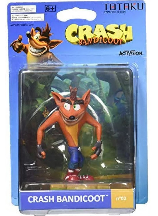 Crash Bandicoot Totaku PS4 Action Figure Crash Bandicoot Totaku PS4 Action Figure