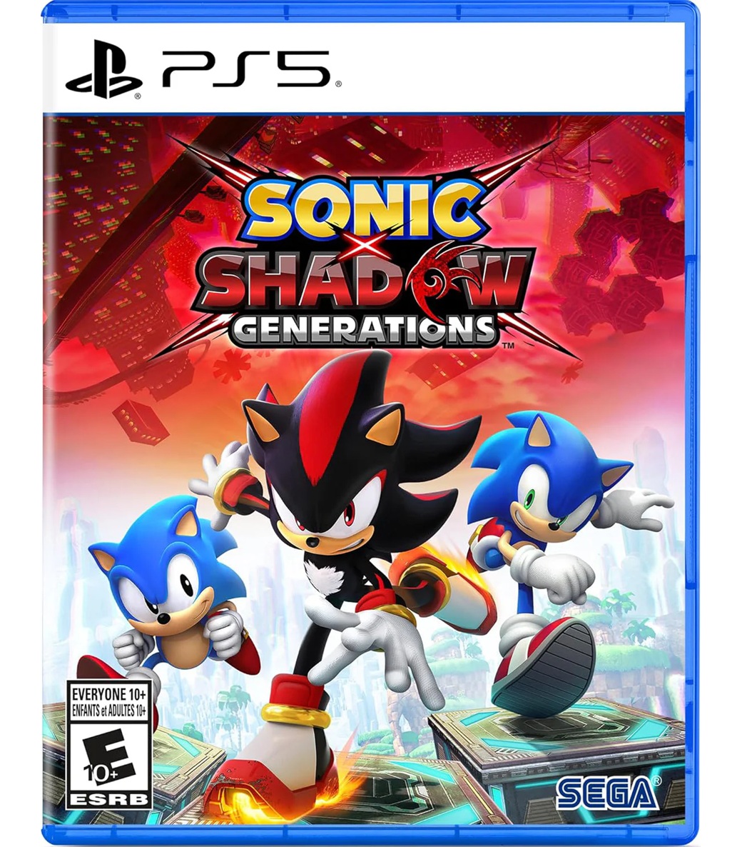 SONIC X SHADOW GENERATIONS PS5 SONIC X SHADOW GENERATIONS PS5