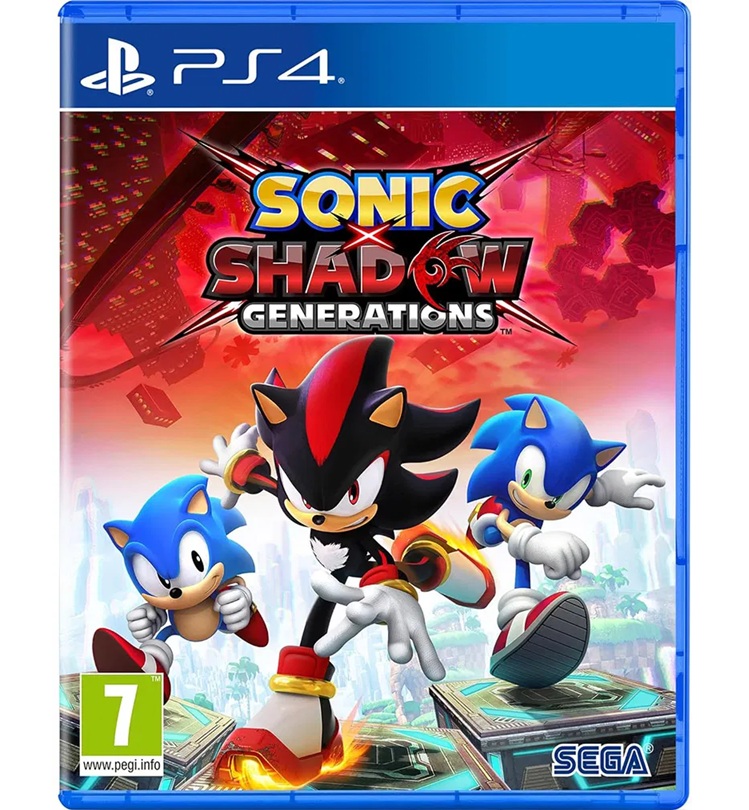 Sonic X Shadow Generations PS4 Sonic X Shadow Generations PS4